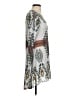 Vocal Print Gray Casual Dress Size S - photo 4