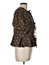Antonio Melani Brown Short Sleeve Blouse Size 10 - photo 4