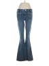 Almost Famous Hearts Blue Jeans Size 9 - photo 1