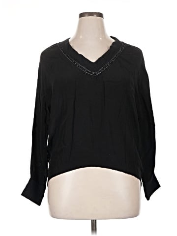 Tempo Paris 3/4 Sleeve Blouse (view 1)