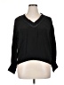 Tempo Paris Black 3/4 Sleeve Blouse Size Med - Lg - photo 1
