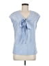 Ottod'Ame 100% Cotton Blue Sleeveless Blouse Size 6 - photo 1
