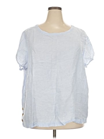 Cynthia Rowley TJX Short Sleeve Blouse (view 1)