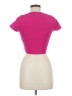 Zara Pink Short Sleeve Turtleneck Size M - photo 2