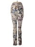 Chico's Floral Blue Tan Casual Pants Size Med (1) - photo 1