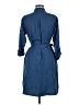 DKNY 100% Polyester Blue Casual Dress Size 6 - photo 2
