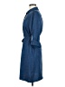 DKNY 100% Polyester Blue Casual Dress Size 6 - photo 5