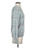Halogen Stars Silver Pullover Sweater Size S - photo 4