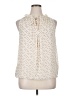 Max Studio 100% Polyester Ivory Sleeveless Blouse Size XL - photo 1