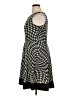 AB Studio Houndstooth Black Cocktail Dress Size XL - photo 5