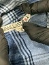 Vanilla Star Plaid Blue Long Sleeve Button-Down Shirt Size L - photo 7