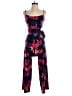Guess 100% Polyester Graphic Red Jumpsuit Size XS - photo 1