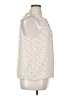 Max Studio 100% Polyester Ivory Sleeveless Blouse Size XL - photo 4