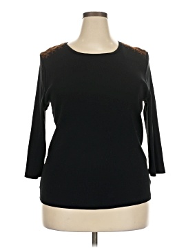 Lauren by Ralph Lauren 3/4 Sleeve Top (view 1)