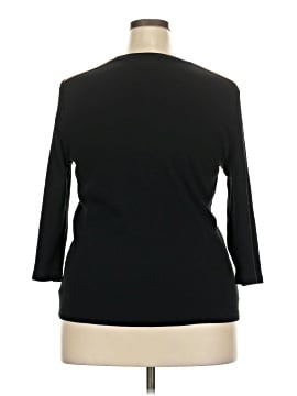 Lauren by Ralph Lauren 3/4 Sleeve Top (view 2)
