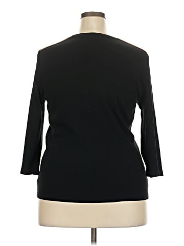 Lauren by Ralph Lauren 3/4 Sleeve Top (view 2)