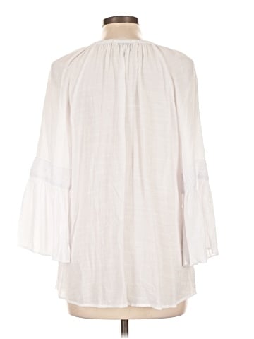 Counterparts 3/4 Sleeve Blouse (view 2)