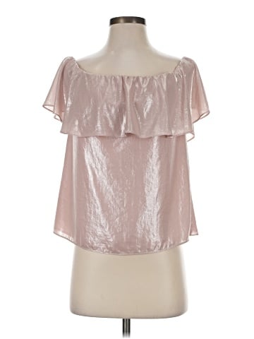 Scripted Sleeveless Blouse (view 1)