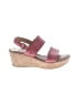Born 100% Leather Pink Wedges Size 11 - photo 1