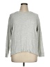 Lou & Grey for LOFT Silver Pullover Sweater Size XL - photo 1