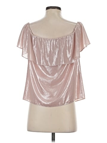 Scripted Sleeveless Blouse (view 2)