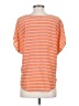 Joie 100% Silk Orange Short Sleeve Top Size XS - photo 2
