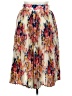 Assorted Brands 100% Polyester Floral Ivory Casual Skirt Size XL - photo 2