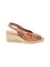 Toni Pons Paisley Orange Wedges Size EU 41 - photo 1