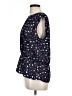 Halogen 100% Polyester Purple Sleeveless Blouse Size L - photo 5