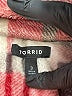 Torrid 100% Polyester Plaid Red Coat Size 3X Plus (3) - photo 6
