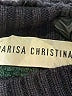 Marisa Christina Floral Black Turtleneck Sweater Size M - photo 7