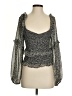 ASTR The Label 100% Polyester Black 3/4 Sleeve Blouse Size S - photo 1