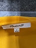 Madewell 100% Polyester Yellow Short Sleeve Top Size S - photo 7