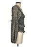 ASTR The Label 100% Polyester Black 3/4 Sleeve Blouse Size S - photo 4