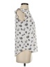 Ann Taylor LOFT 100% Polyester Gray Sleeveless Blouse Size S (petite) - photo 4