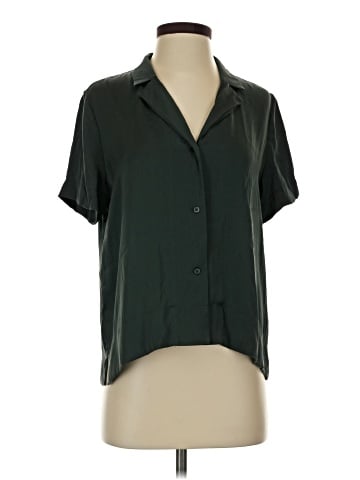 Quince Short Sleeve Silk Top (view 1)