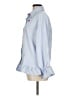 Dynamite Hearts Blue Long Sleeve Blouse Size M (estimated) - photo 5