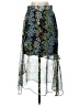 Pinky Floral Green Formal Skirt Size S (estimated) - photo 1