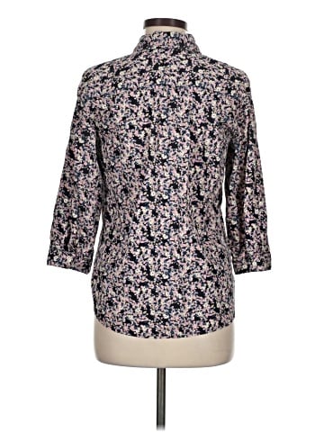 Tommy Hilfiger 3/4 Sleeve Button-Down Shirt (view 2)