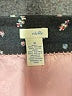 Odille 100% Cotton Print Black Formal Skirt Size 10 - photo 4