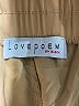 Love Poem Tan Cargo Pants Size M - photo 7