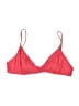 J.Crew Solid Red Swimsuit Top Size M - photo 1