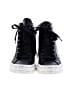 Prada Black Leather High top Sneakers  Size EU 35 - photo 2