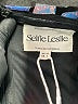 Selfie Leslie Graphic Blue Cocktail Dress Size L - photo 7