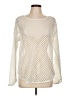 Jeanne Pierre Ivory Pullover Sweater Size L - photo 1