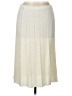 Front 100% Polyester Ivory Formal Skirt Size 10 - photo 1