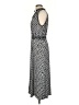 Max Studio Polka Dots Gray Casual Dress Size S - photo 5