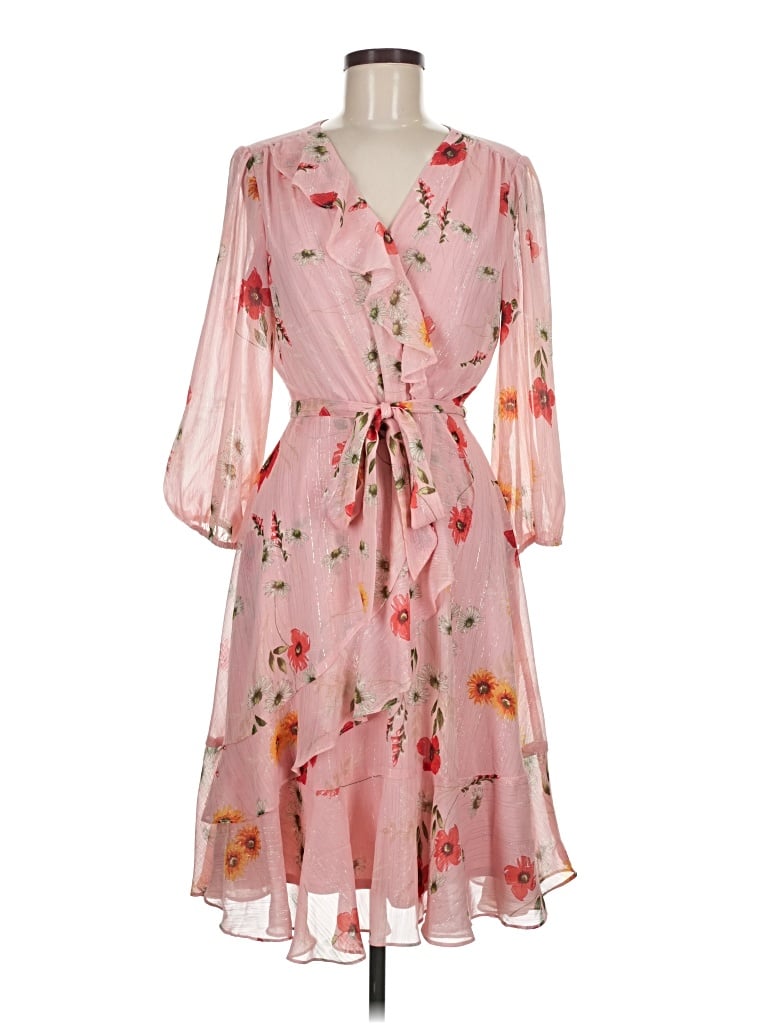 Pre-owned Maison Tara Casual Dress In Pink