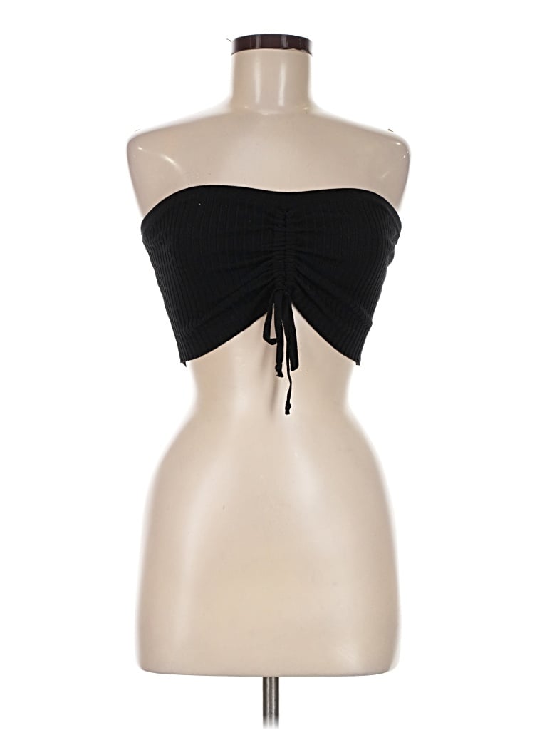 Pre-owned Hera Collection Tube Top Black Strapless Neckline Tops
