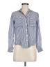 Altar'd State Stripes Blue Long Sleeve Button-Down Shirt Size M - photo 1
